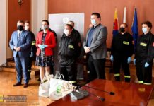 Strażacy ochotnicy dostarczą żywność do kombatantów