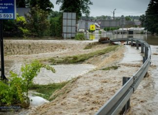 Gwałtowne ulewy nad Bocheńszczyzną – NA ŻYWO