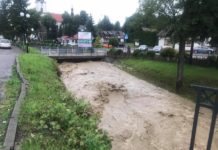 Gwałtowne ulewy nad południem powiatu. Starosta ogłosił pogotowie przeciwpowodziowe – ZDJĘCIA, WIDEO