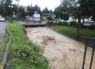 Gwałtowne ulewy nad południem powiatu. Starosta ogłosił pogotowie przeciwpowodziowe – ZDJĘCIA, WIDEO