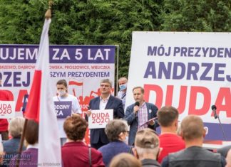 Bochnia. Mityng poparcia dla Andrzeja Dudy – ZDJĘCIA