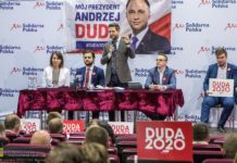 Bochnia. Patryk Jaki i Solidarna Polska ostrzegali przed Europą, zachęcając do głosowania na Andrzeja Dudę