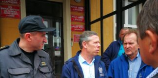 Wojewoda w Łapanowie. „Miejmy nadzieję, że niebawem sytuacja zacznie się uspokajać”