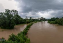 Wielka woda w Rabie i Babicy – ZDJĘCIA