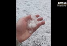 Gradobicie w Niepołomicach – WIDEO