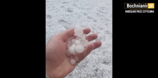 Gradobicie w Niepołomicach – WIDEO