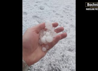 Gradobicie w Niepołomicach – WIDEO