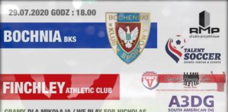 Nożna. Dziś charytatywny sparing BKS z Finchley Athletic Club