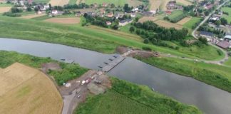 Most pontonowy na Wiśle już gotowy. Kiedy otwarcie dla ruchu?