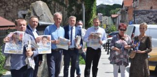 Senator Bogdan Klich zachęcał w Bochni do głosowania na Rafała Trzaskowskiego – ZDJĘCIA