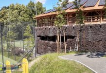 Tężnia do poprawki. Wymiana części tarniny