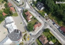 Czy rondo przy straży pożarnej upłynniło ruch? – WIDEO z drona