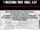 81. rocznica niemieckiej agresji na Polskę. Program uroczystości w Bochni