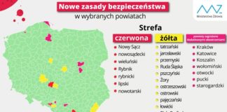 Koronawirus. Nowe czerwone powiaty. Kraków zagrożony?
