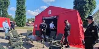 Namioty do walki z Covid-19 dla OSP w Małopolsce