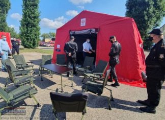 Namioty do walki z Covid-19 dla OSP w Małopolsce