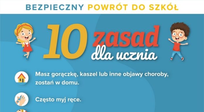 Szkoła w czasach pandemii. MEN przygotował „10 zasad dla ucznia”