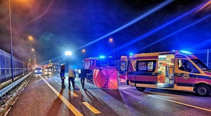 Śmiertelny wypadek na A4 w Stanisławicach