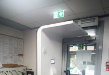 W brzeskim szpitalu temperaturę ciała mierzy specjalna bramka