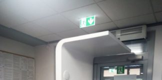 W brzeskim szpitalu temperaturę ciała mierzy specjalna bramka