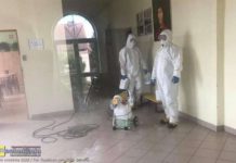 Koronawirus. Dezynfekcja w szkole w Gawłowie po zakażeniu u nauczyciela