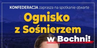 Bochnia. Klub Konfederacji zaprasza na ognisko z posłem