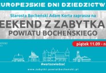 Weekend z zabytkami Powiatu Bocheńskiego. Co w programie?