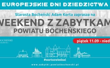 Weekend z zabytkami Powiatu Bocheńskiego. Co w programie?