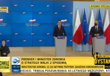 Premier: apeluję do osób, które zaprzeczają istnieniu COVID-19, żeby tego nie czyniły