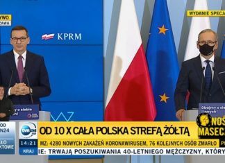 W całym kraju od soboty nowe obostrzenia, m.in. maseczki w sklepach, autobusach i na ulicach