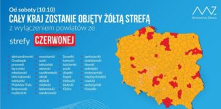 Od soboty cała Polska w strefie żółtej. Co to oznacza?