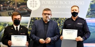 Powiat Bocheński: 100 tys. zł dla Policji i Straży Pożarnej