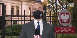 Strajk Kobiet. Migawka z protestu w Bochni w Polsat News