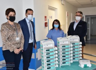 Szpital. Pompy infuzyjne oraz stacje dokujące od Społem PSS Bochnia