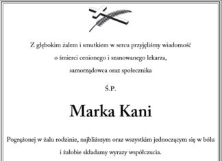 Kondolencje od władz Powiatu Bocheńskiego i Pracowników Starostwa