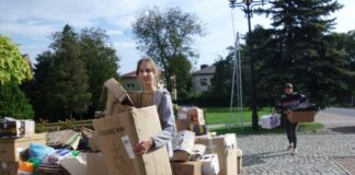 Makulatura na misje. Zebrano prawie 24 tony papieru