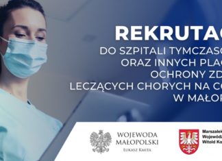 Małopolska. Potrzeba personelu i wolontariuszy do szpitali tymczasowych