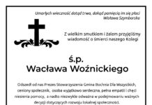 Kondolencje od członków Stowarzyszenia Gmina Bochnia Dla Wszystkich