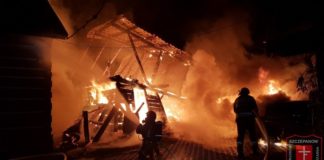 Pożar w Łękach, bardzo duże straty. Czy to było podpalenie?