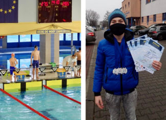 Pływanie: 3 medale Mikołaja Babraja na Mistrzostwach Małopolski