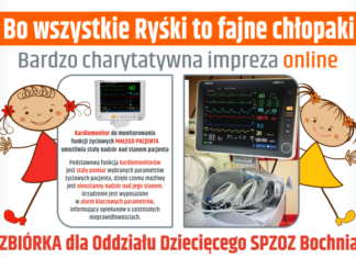 Charytatywna akcja na rzecz Oddziału Dziecięcego bocheńskiego szpitala. Każdy może pomóc