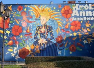 Niepołomice mają pierwszy mural – WIDEO