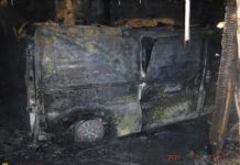 Pożar w Starym Wiśniczu. Spłonął warsztat i samochody