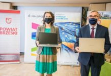 Nowe komputery dla kształcących się zawodowo w powiecie brzeskim