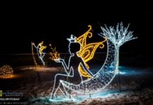 Zamek w Wiśniczu. „Dziedziniec tysięcy świateł” – ZDJĘCIA