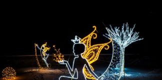 Zamek w Wiśniczu. „Dziedziniec tysięcy świateł” – ZDJĘCIA