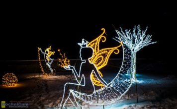 Zamek w Wiśniczu. „Dziedziniec tysięcy świateł” – ZDJĘCIA