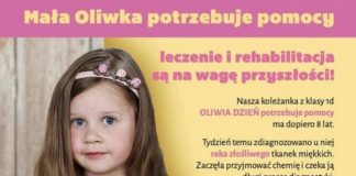 Brzesko. Małą Oliwkę zaatakował nowotwór. Z pomocą spieszy m.in. cała klasa i szkoła