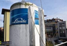 Bochnia. Nowy zbiornik na tlen przy szpitalu