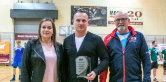 Ręczna: Podziękowania MOSiR dla Marcina Janasa